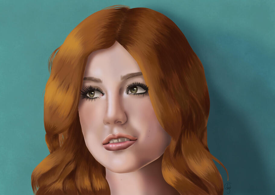 Portrait Practice - Katherine McNamara