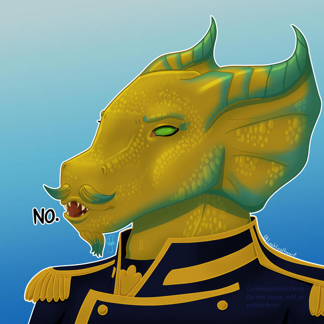 D&D Character Headshot - Wyston